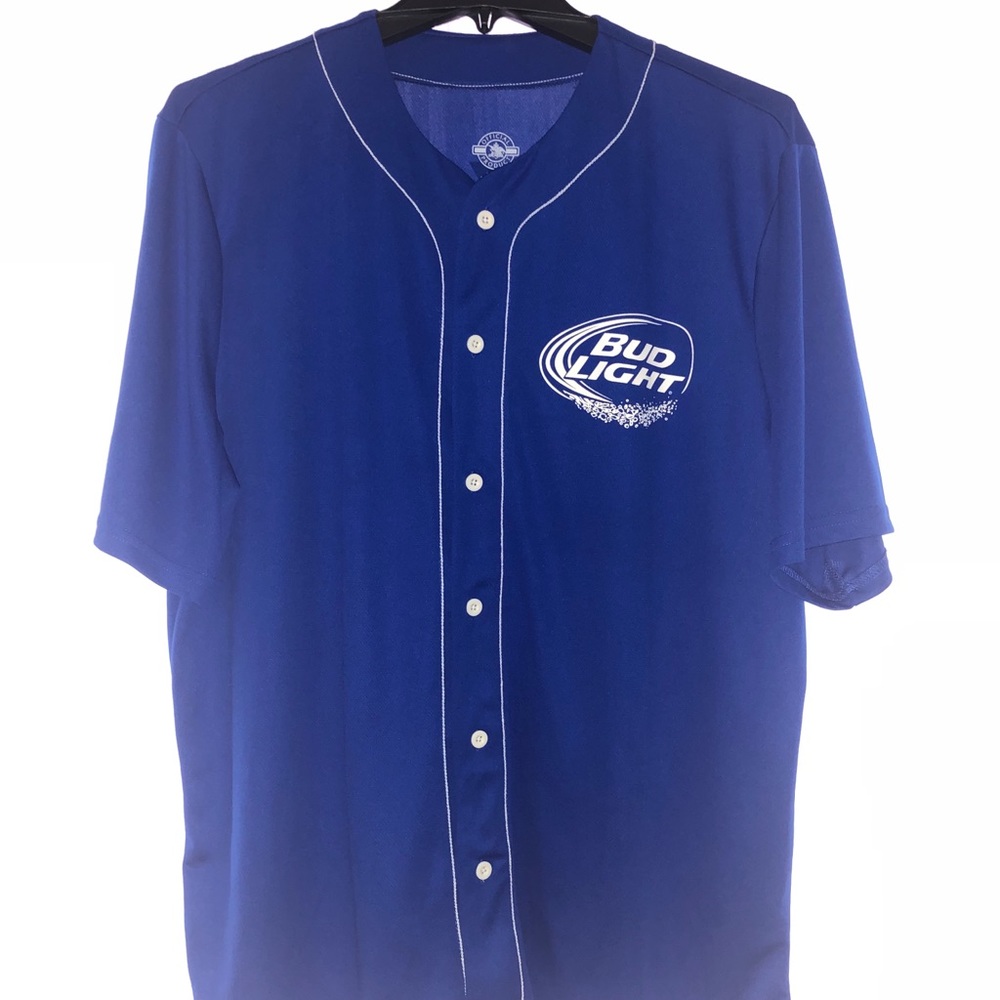 Bud Light baseball jersey